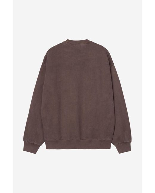Carhartt Brown Vista Sweat for men