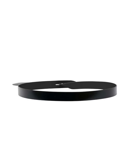 Isabel Marant Black Lecce Leather Belt