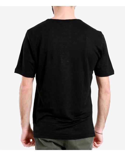Gran Sasso Black T Shirts And Polos for men