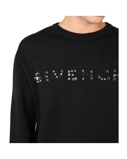 Givenchy Blue Logo Sweater for men