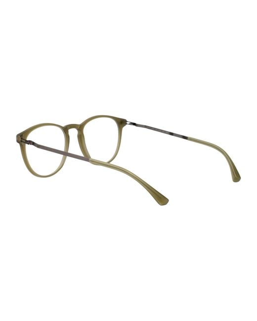 Mykita Brown Steel Glasses