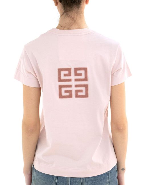 Givenchy Pink Tshirt Short Sleeves