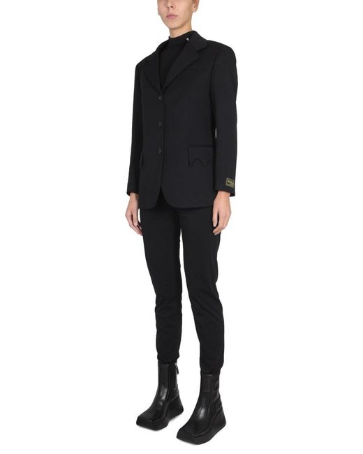 Raf Simons Black Single-Breasted Jacket