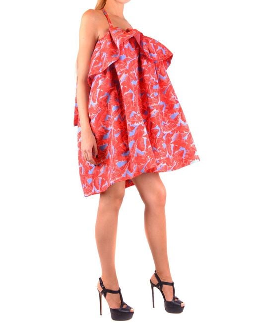 MSGM Red Dress