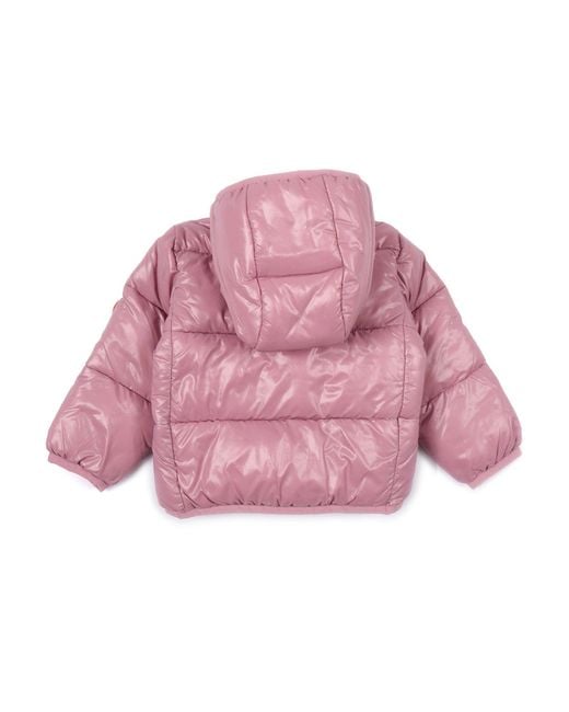Save The Duck Pink Jody Hooded Jacket