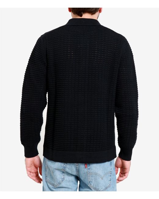Paolo Pecora Black Sweaters for men