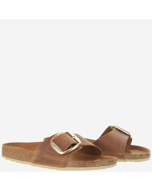 Birkenstock Brown Sliders