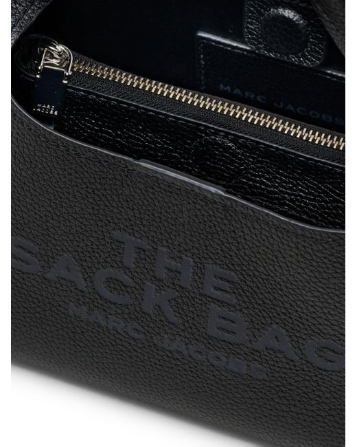 Marc Jacobs Black The Sack Mini Leather Hobo Bag