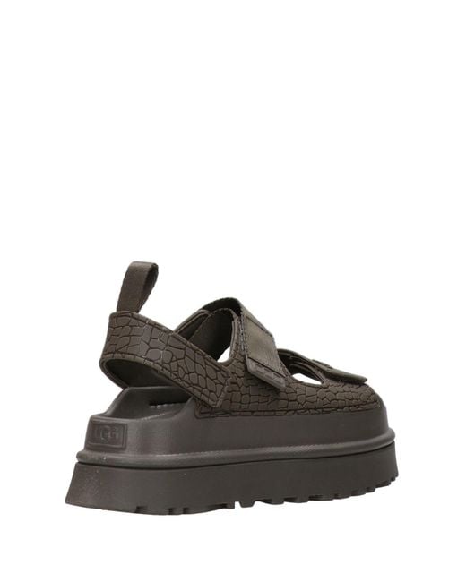 Ugg Brown Sandalen Smoke