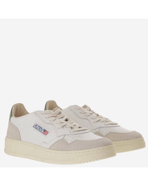 Autry Gray Medalist Low Sneakers
