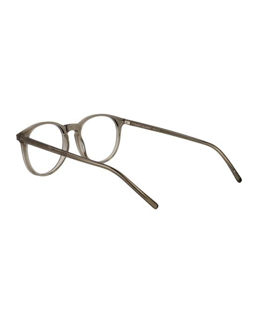Saint Laurent Multicolor Transparent Acetate Glasses