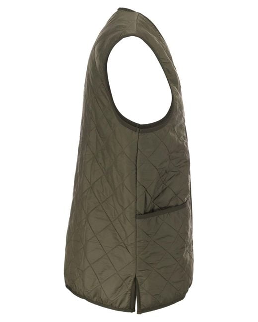 Barbour Green Polarquilt Waistcoat for men
