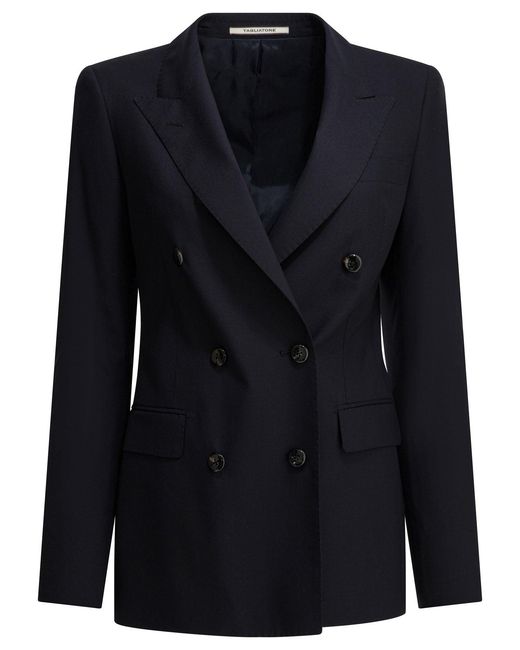 Tagliatore Parigi Jackets And Coats Blue
