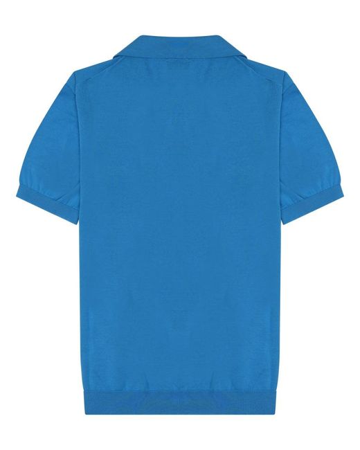 Drumohr Polo Blue for men