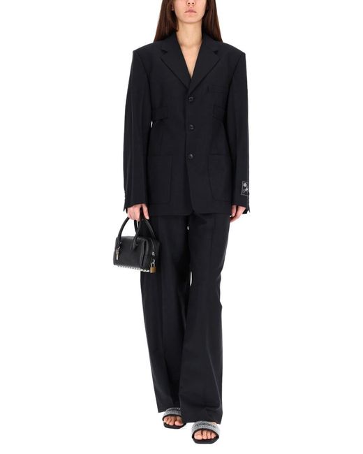 Alexander Wang Black Wool Blazer