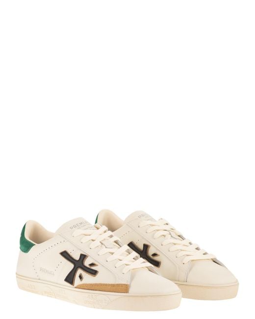 Premiata White Steven 7285 for men
