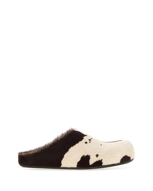 Marni Black Fussbett Sabot