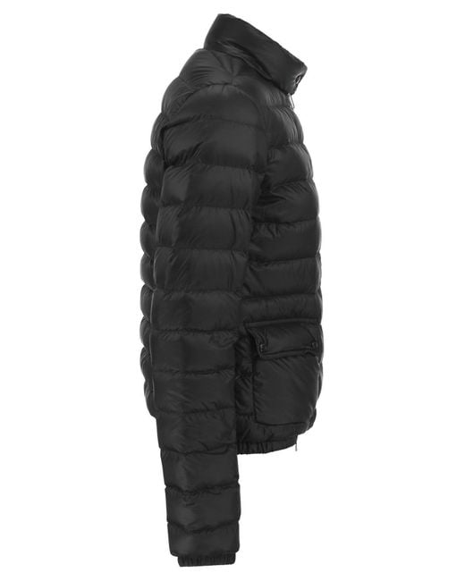 Moncler Lans Short Down Jacket in het Black