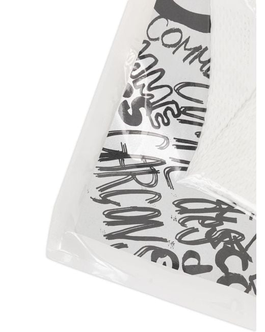 Comme des Garçons White Nylon Socks
