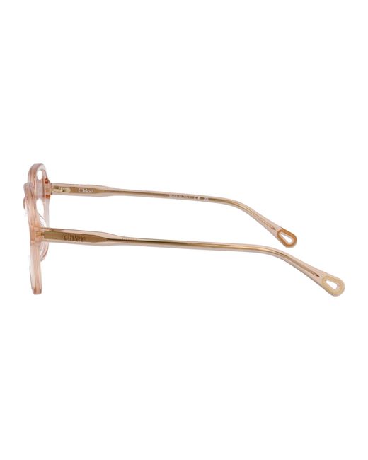 Chloé Multicolor Transparent Acetate Glasses