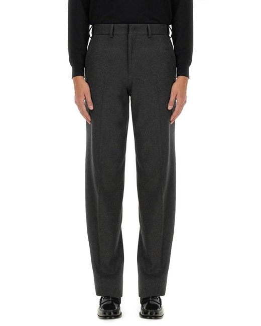 Fendi Black Luxury Cashmere Pants for men