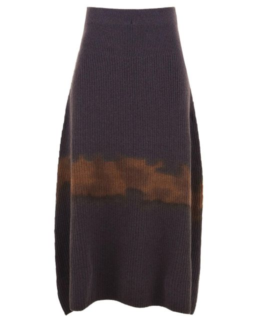 Jupes gris Akep en coloris Blue