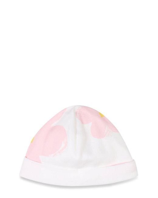 Marc Jacobs Pink Pajama Set With Bib And Hat