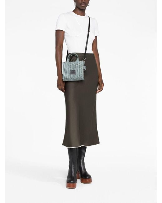 Marc Jacobs Blue The Micro Tote Bag