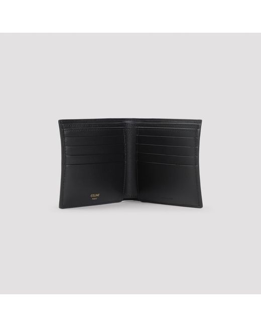 Cartera plegable Céline de color Gray