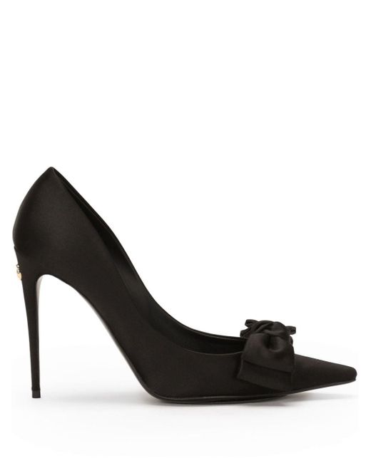 Dolce Gabbana Satin Pumps in het Zwart voor heren Lyst NL