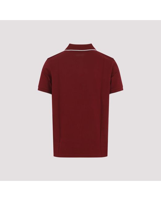 Saint Laurent Jerseypolo in het Red