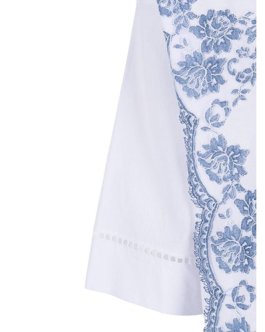 Ermanno Scervino Blue T Shirt