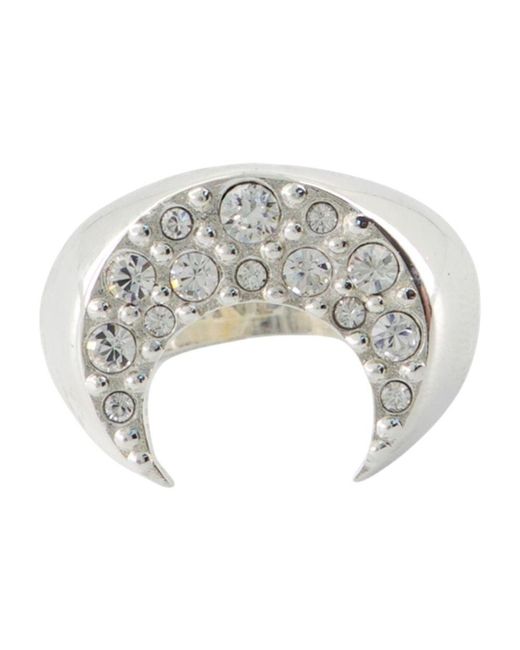 MARINE SERRE White Moon Ring