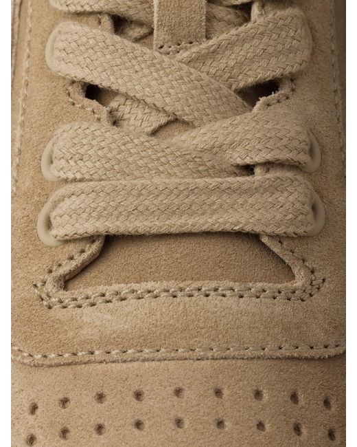 Prada Brown Downtown Suede Sneakers
