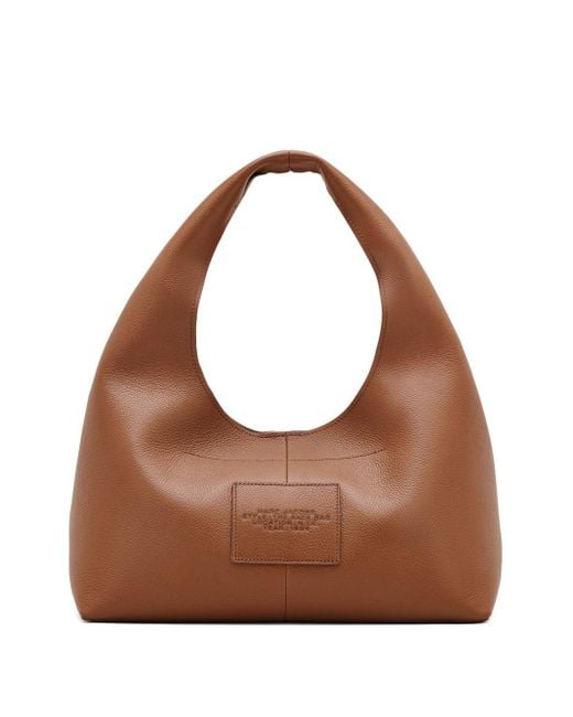 Marc Jacobs Brown The Sack Leather Handbag