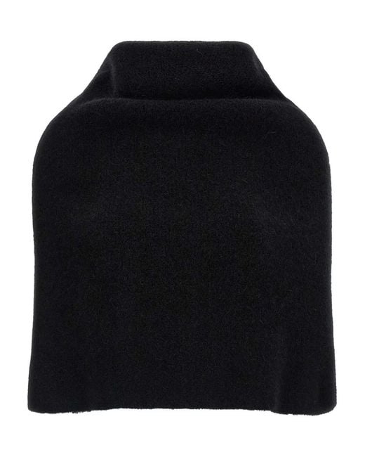 Rick Owens Blue Cowl
