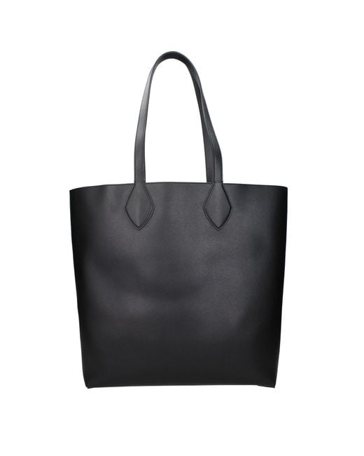 Ferragamo Black Leather Shoulder Bags