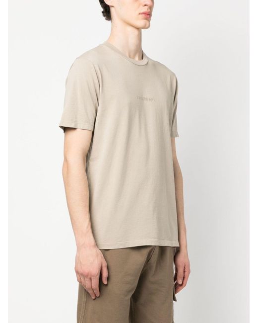 C P Company Natural Logo T-Shirt Clothing for men