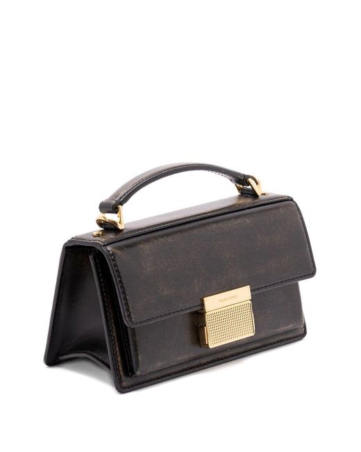 Golden Goose Deluxe Brand Black Venezia Small Leather Handbag