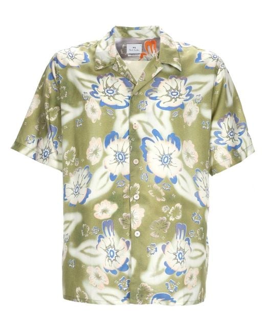 Paul Smith Multicolor Lyocell Shirt