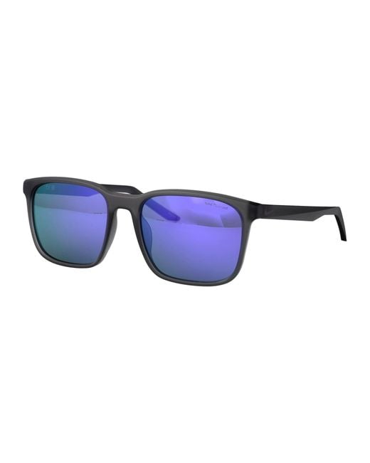 Nike Blue Squared Sunglasses Fd1849 66