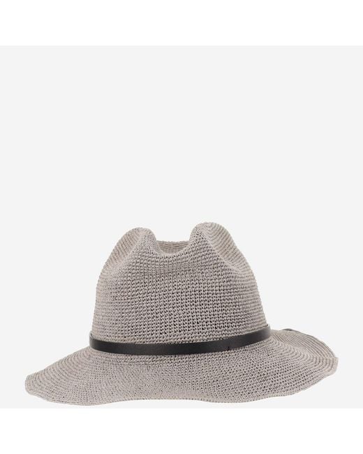 Filippo Catarzi 1910 Gray Paper Hat With Logo