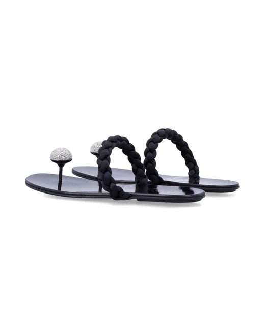 Pedro Garcia White Flat Shoes
