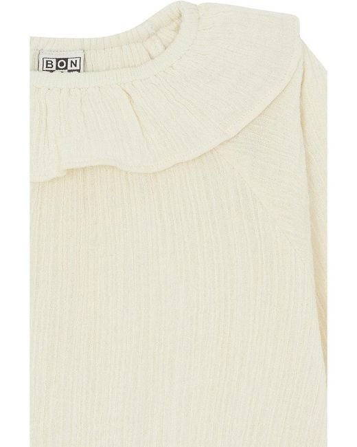 Bonton White Blouse "Solange"