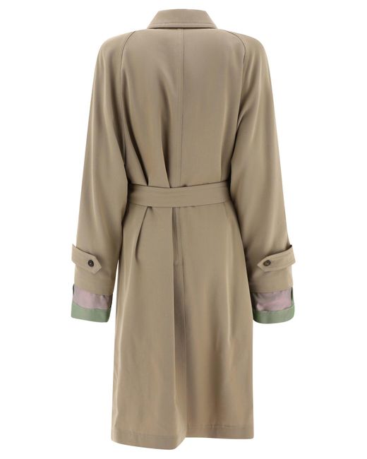Maison Margiela Natural "Anonymity Of The Lining" Trench Coat