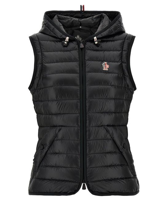 Moncler Black 'Kurara' 2-In-1 Down Jacket