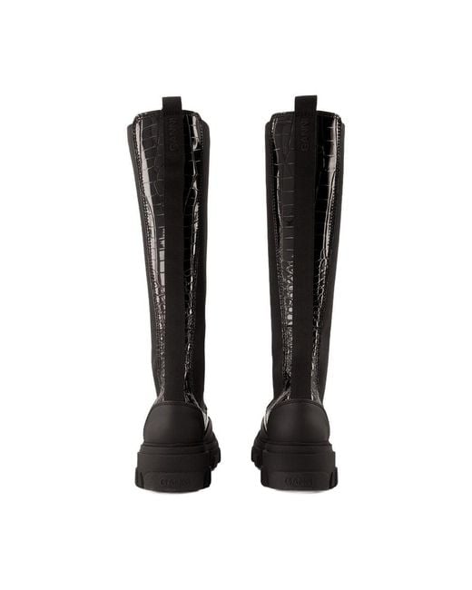 Chelsea Boots Ganni en coloris Black