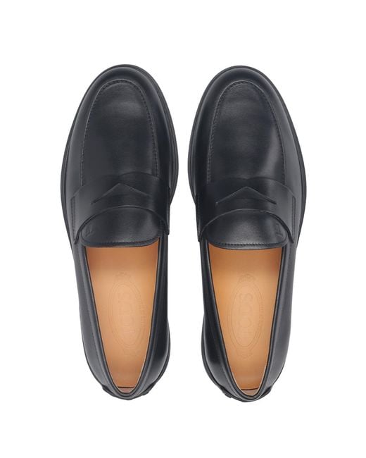 Tod's Black Sandals