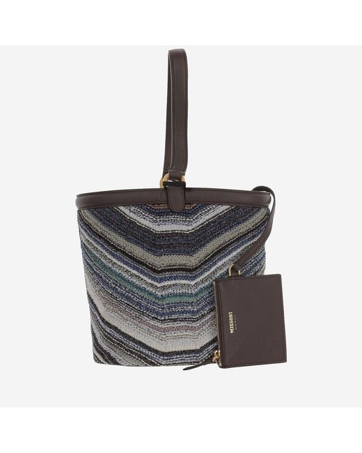 Missoni Gray Shoulder Bag