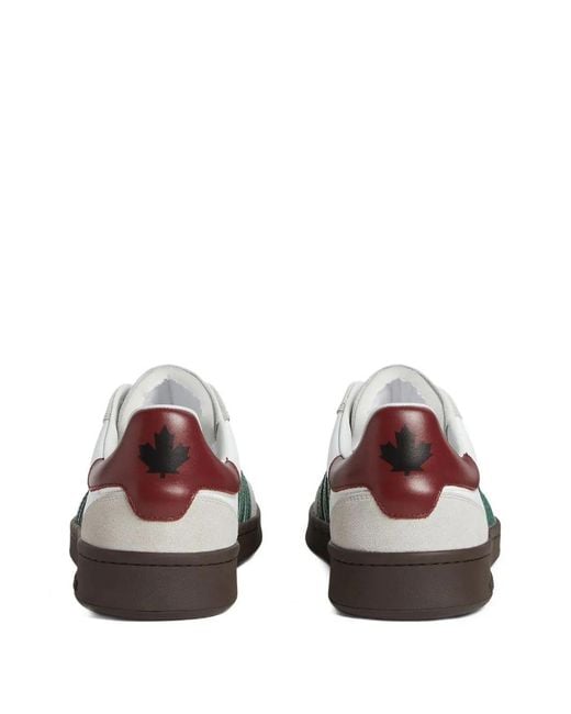 DSquared² Low-Top Sneaker in White für Herren